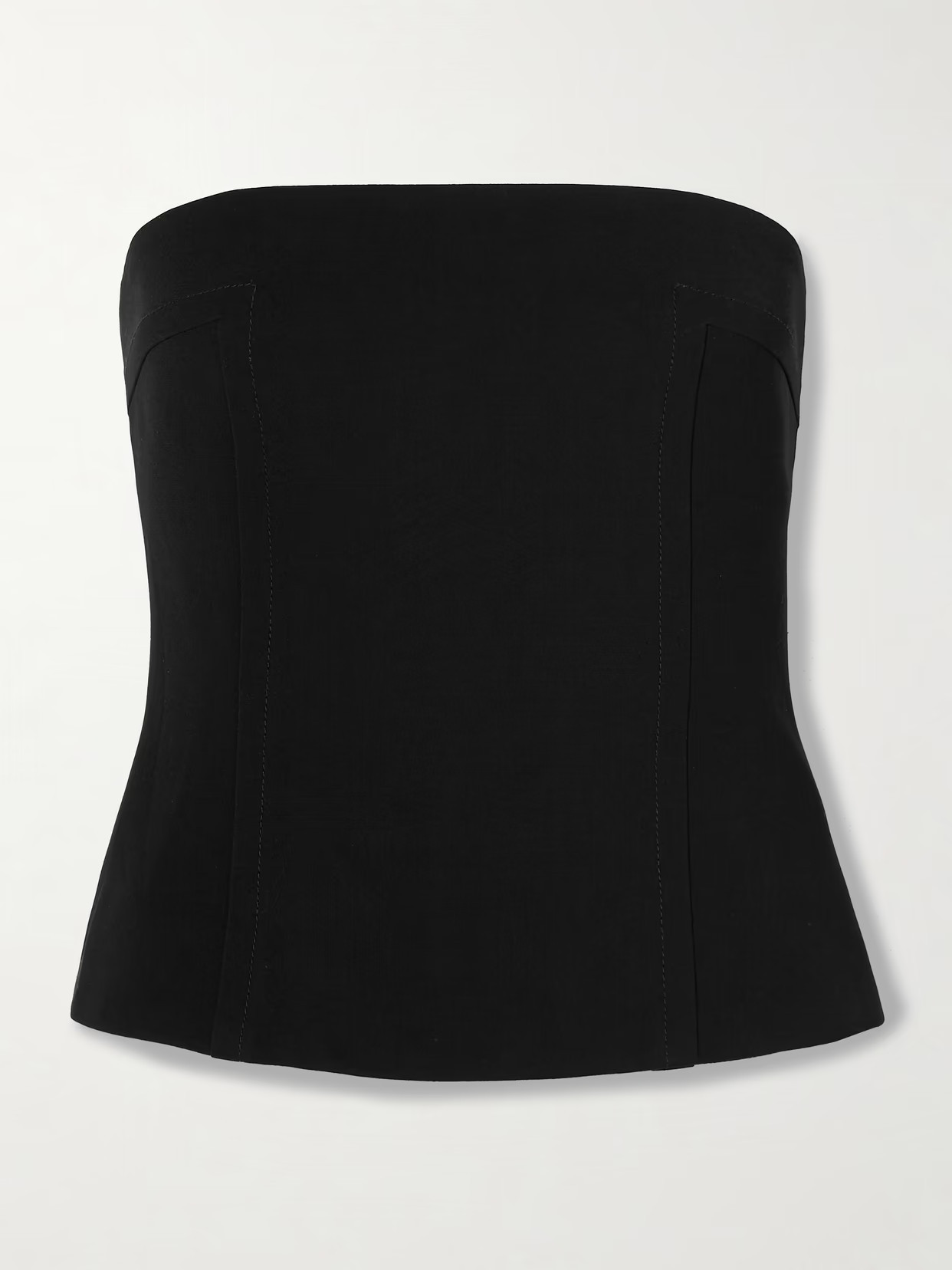 La Ligne - Crepe Bandeau Top - Black | NET-A-PORTER (UK & EU)