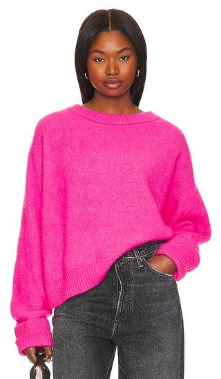Vitow Sweater in Rose Fluo Chine | Revolve Clothing (Global)