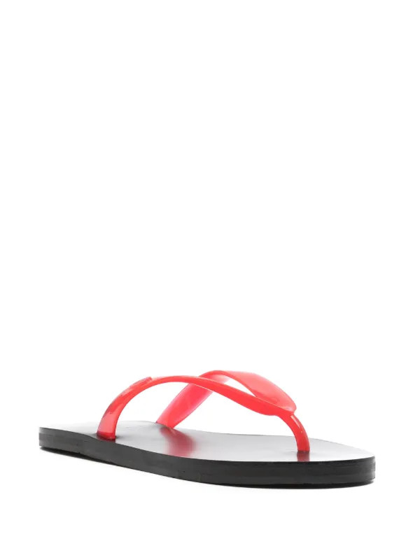 Ancient Greek Sandals Saionara Jelly Flip-Flops | Rot | FARFETCH | Farfetch Global