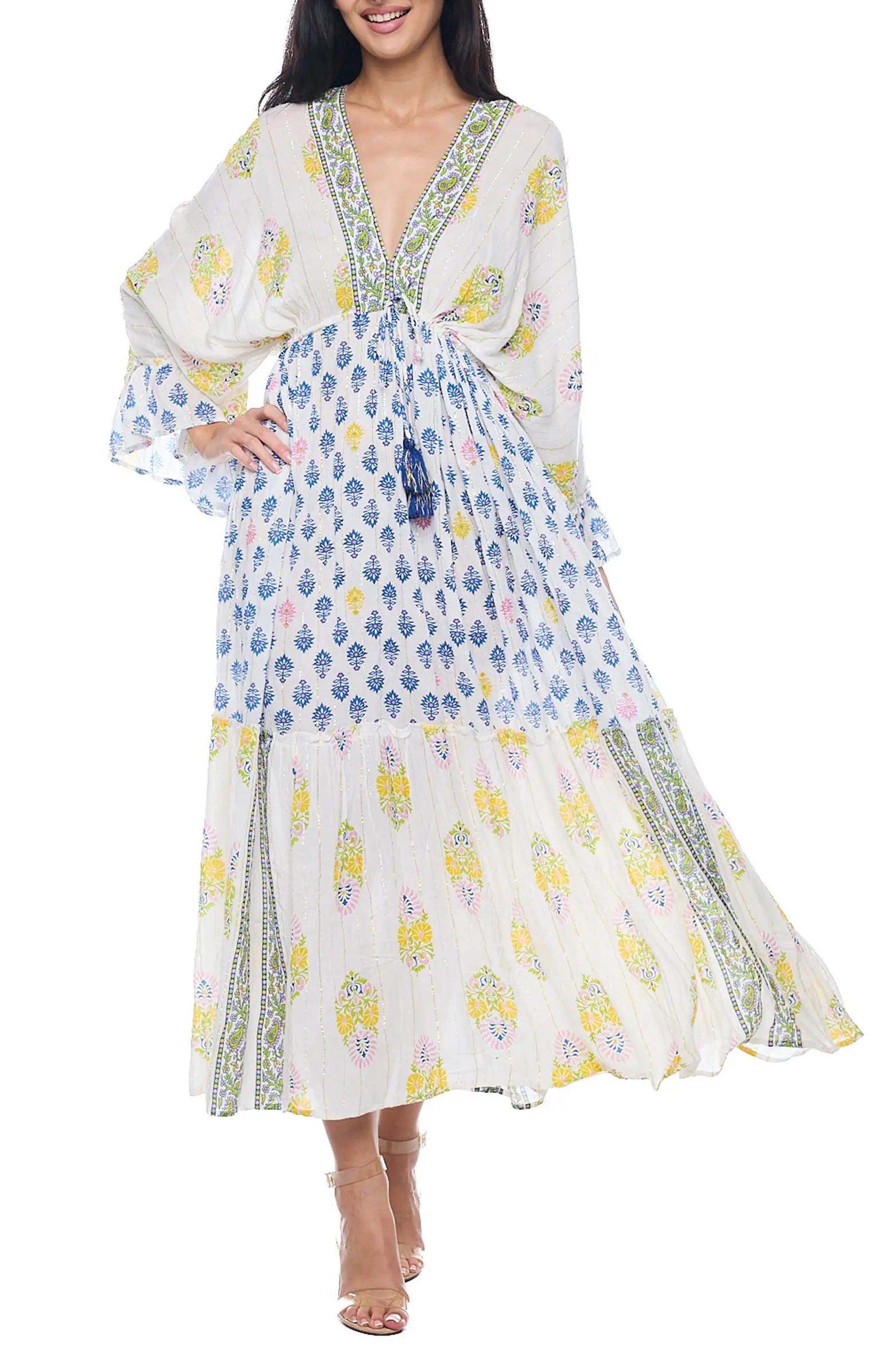 RANEES Paisley Plunge Maxi Dress | Nordstromrack | Nordstrom Rack