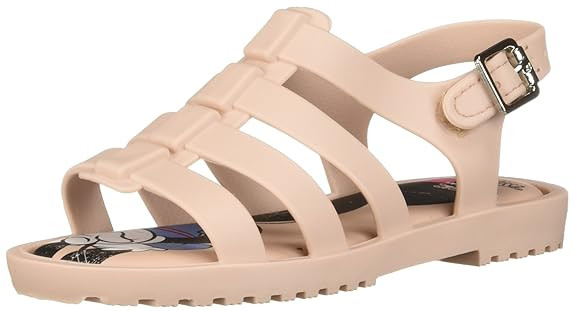 Mini Melissa Kids' Mini Flox + Disney Flat Sandal | Amazon (US)