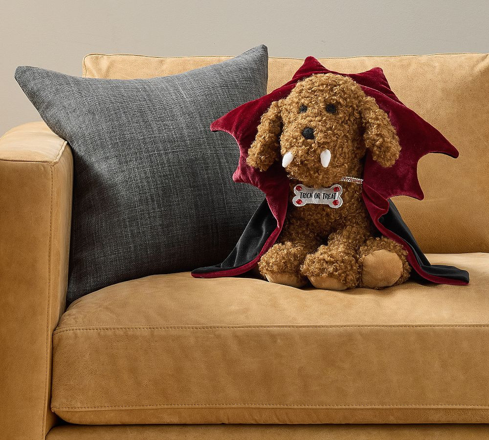Dante The Dracula Dog Shaped Pillow | Pottery Barn (US)