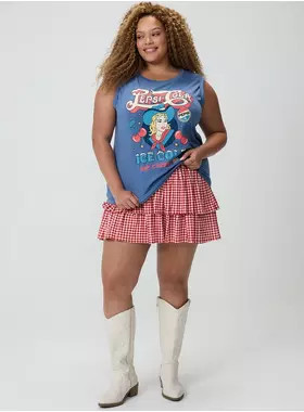 Smocked Tiered Skort | Torrid (US & Canada)
