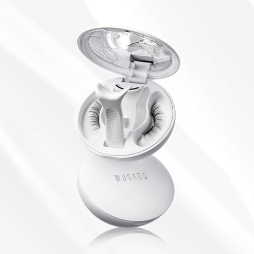 WOSADO Soft Magnetic Eyelashes Kit with Applicator, [Daisy] 22mm Reusable Glue-free Wispy Magnetic Lashes, Cruelty-free False Lashes, Waterproof, Lightweight, Suit for Heavy Makeup | Amazon (US)