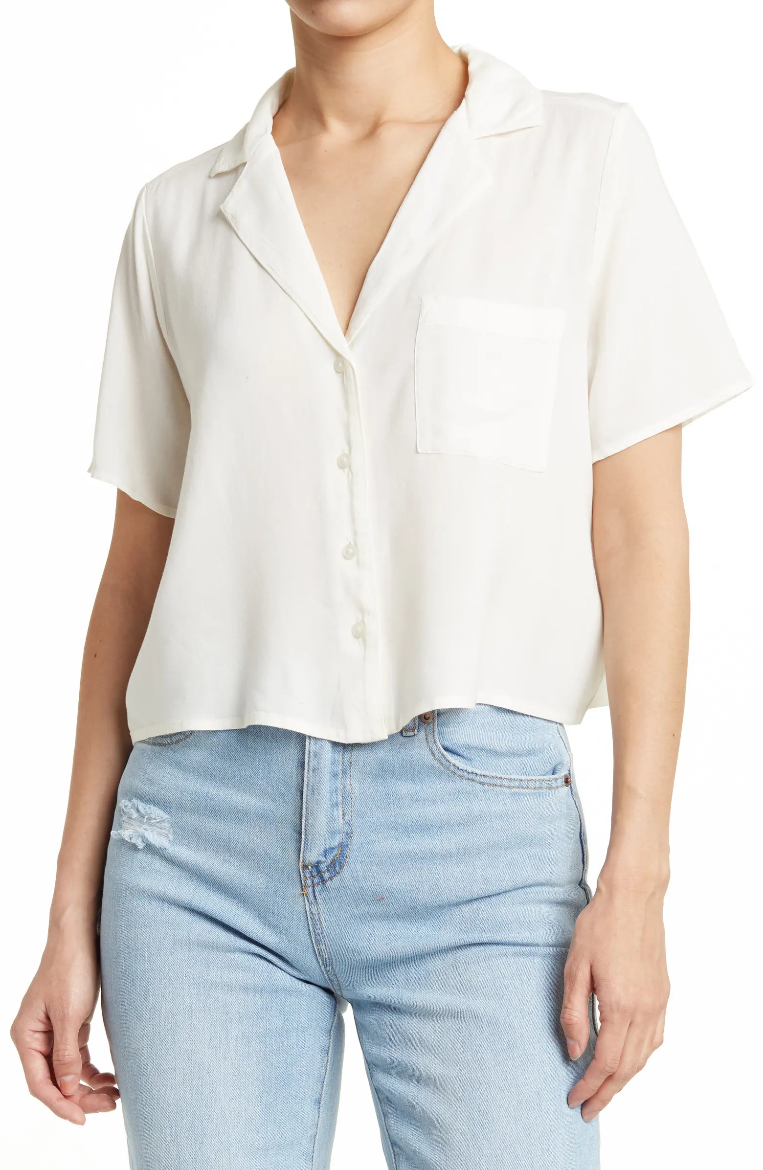 Sustainable Camp Shirt | Nordstrom Rack