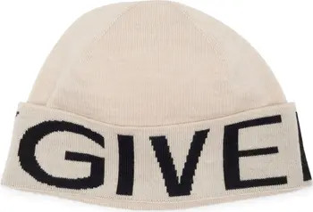 Givenchy Logo Wool Beanie | Nordstromrack | Nordstrom Rack