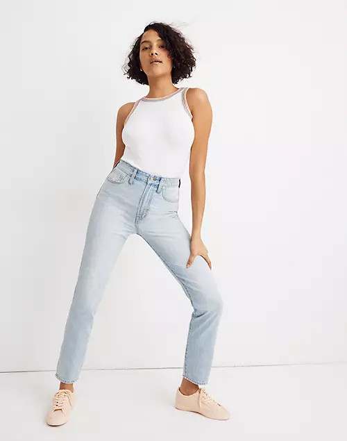The Curvy Perfect Vintage Jean in Fitzgerald Wash | Madewell