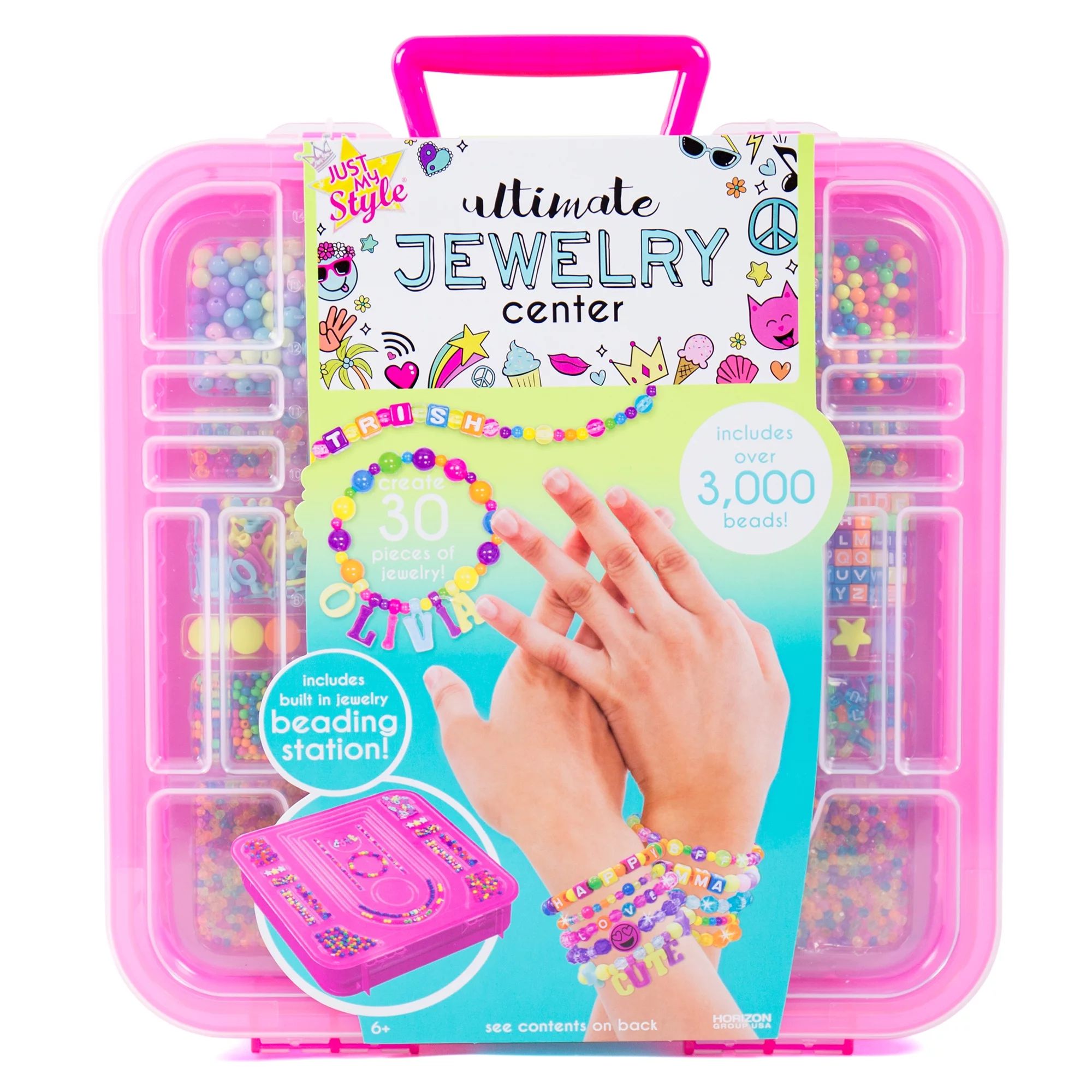 Just My Style D.I.Y. Ultimate Jewelry Center, Arts & Crafts, 6+ - Walmart.com | Walmart (US)