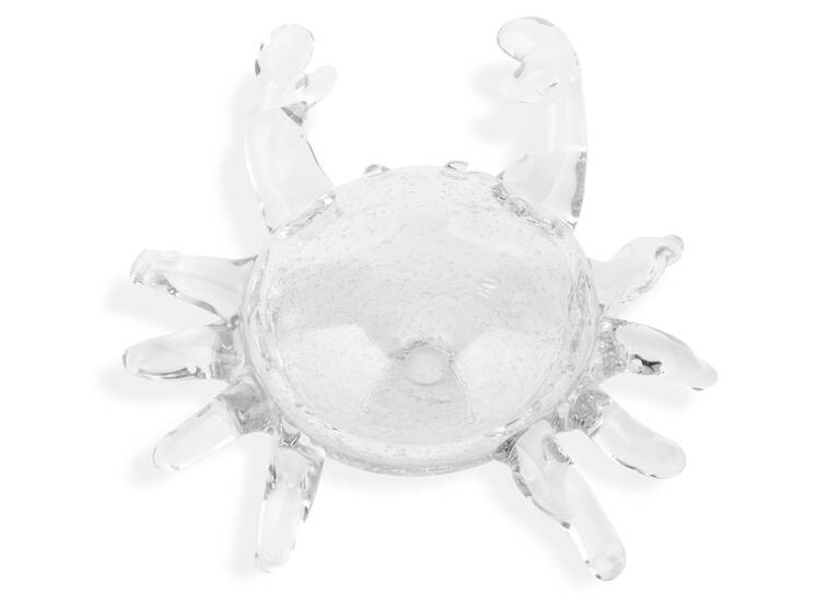 Crab Decor Clear | Urban Barn