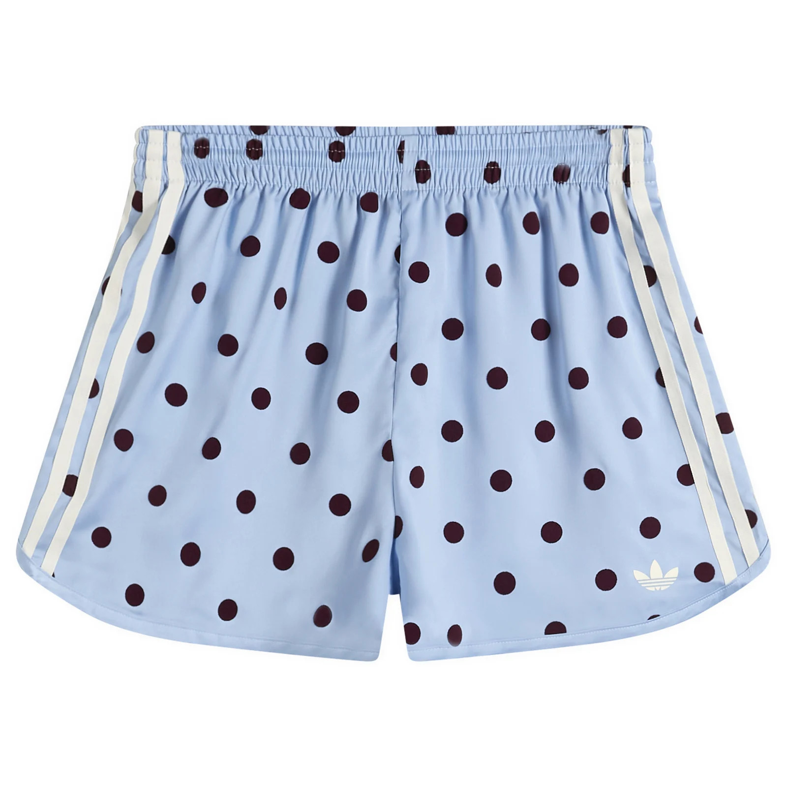 Adidas Women's Polka Dot Sprinter Shorts in Clear Sky, Size X-Small | END. Clothing