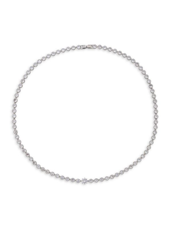 Luxe Nova Cubic Zirconia Choker Collar Necklace | Saks Fifth Avenue OFF 5TH