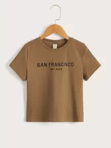 SHEIN Toddler Boys Letter Graphic Tee
   SKU: sk2111027951128410      
          (273 Reviews)
  ... | SHEIN