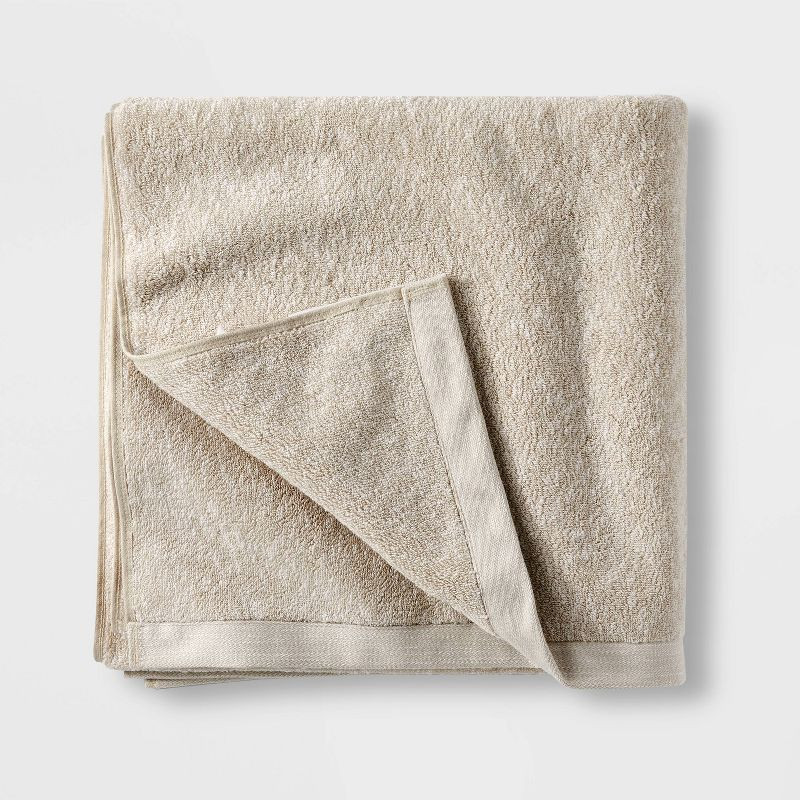 Slub Accent Organic Bath Towel Sand - Casaluna™ | Target