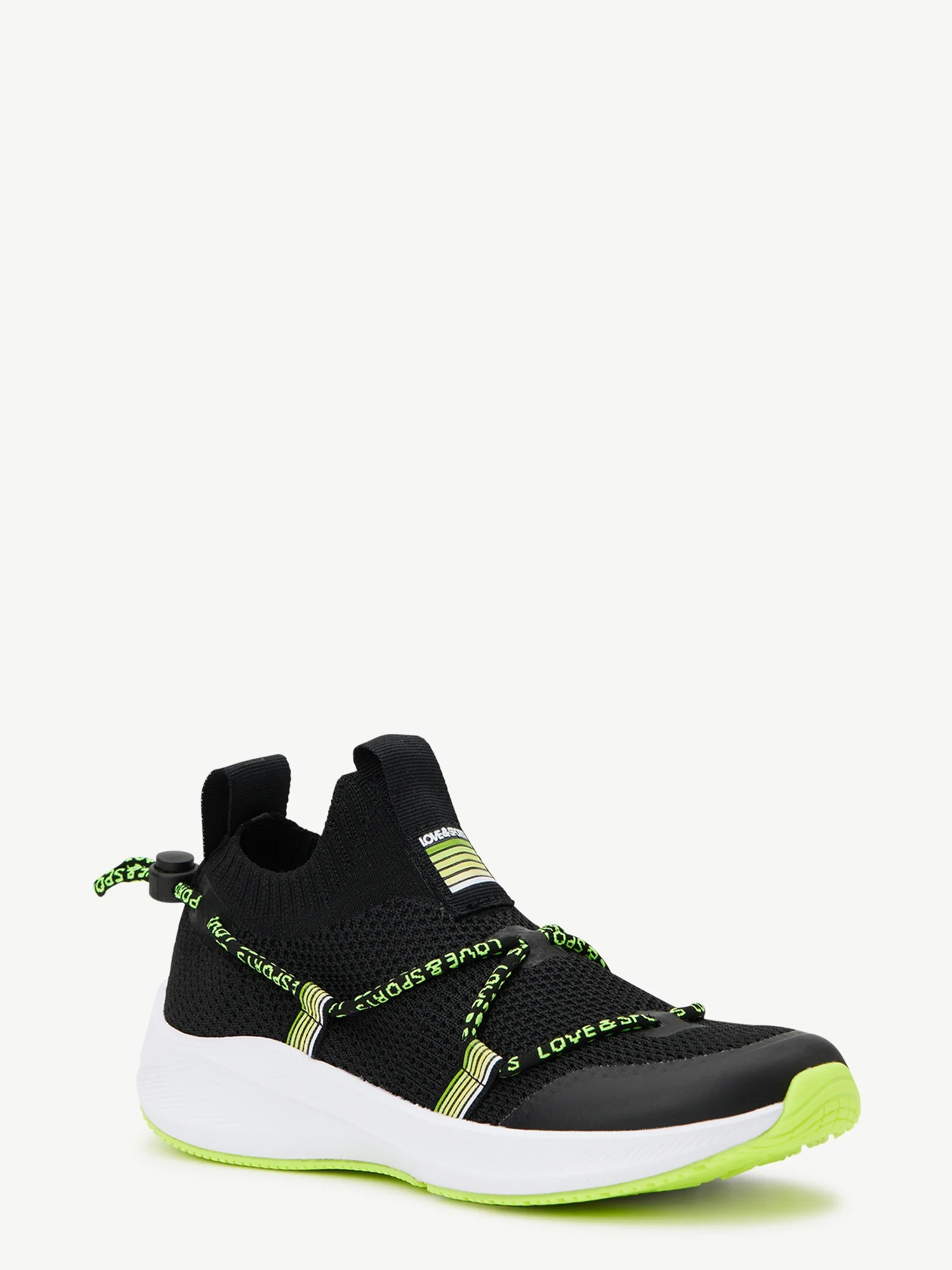 Love & Sports Women's Athleisure Slip-On Toggle Sneakers | Walmart (US)