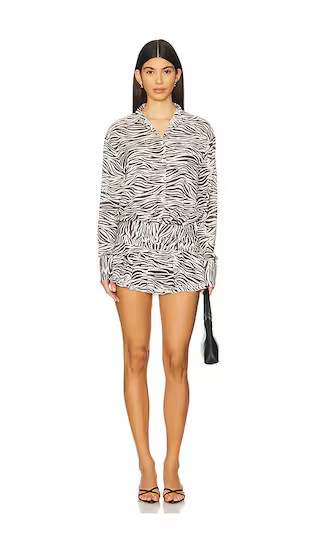 LIONESS Girls Girls Girls Mini Dress in Brown. - size M | Revolve Clothing (Global)