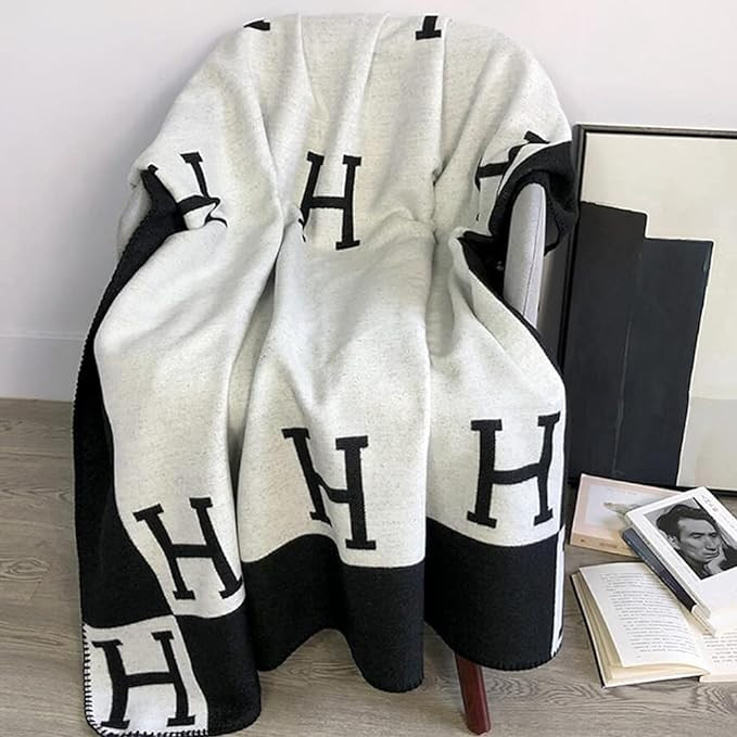 Luxury H Blankets Super Soft Squishmallow and Comfortable Plush Thick Square Large Size Suitable ... | Amazon (US)