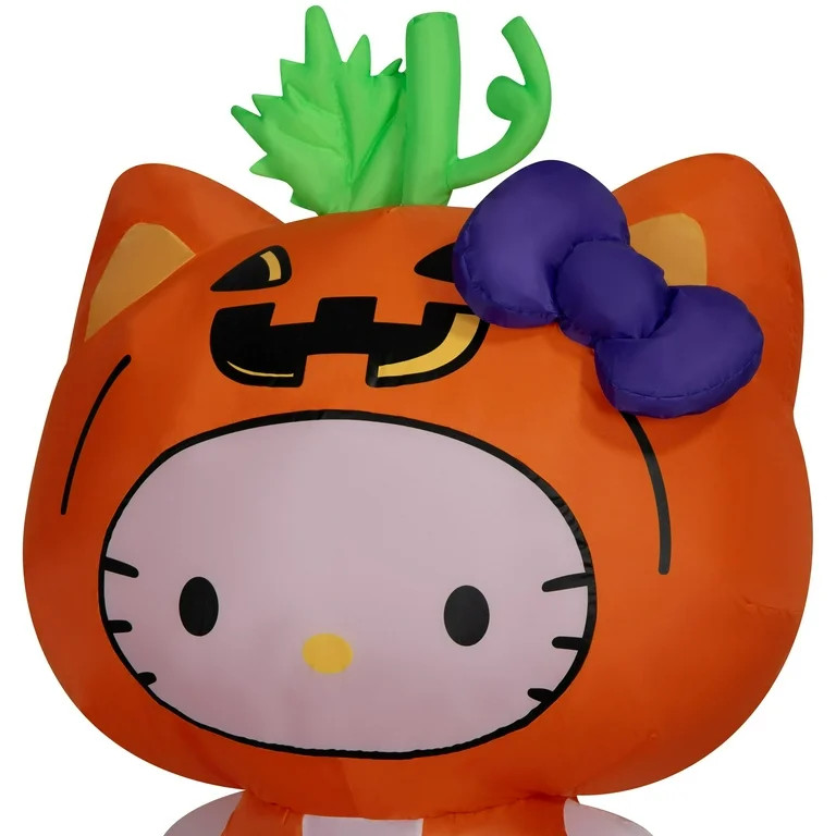 Ultimate Halloween Kuromi and Hello Kitty Inflatable Sanrio Airblown Inflatable Decor Bundle | Walmart (US)
