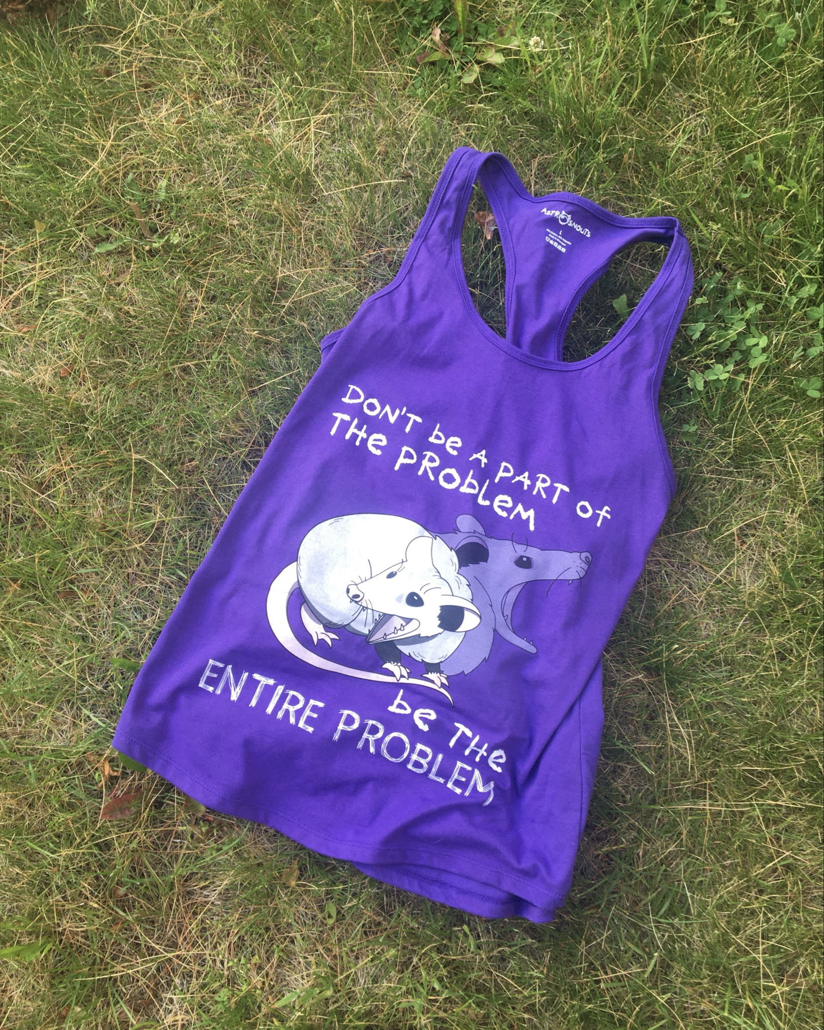 If you like animals and prefer clothing made without AI, Astrosnouts.com is for you! Lots of sassy designs for tanks, tees, and more! Use code DANIELLE10 for 10% off 