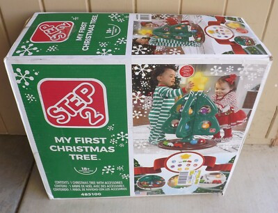 NEW Step 2 My First Christmas Tree w/Train 485100 (missing one ball and car) | eBay US