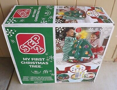 NEW Step 2 My First Christmas Tree w/Train 485100 (missing one ball and car) | eBay US