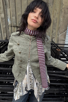 UO Cate Band Jacket | Urban Outfitters UK