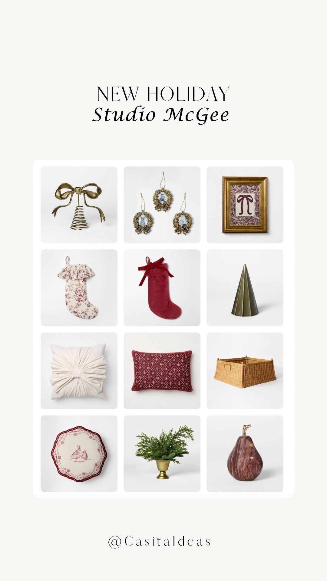 Studio McGee new holiday collection on target 🎄

#LTKSeasonal #LTKHome