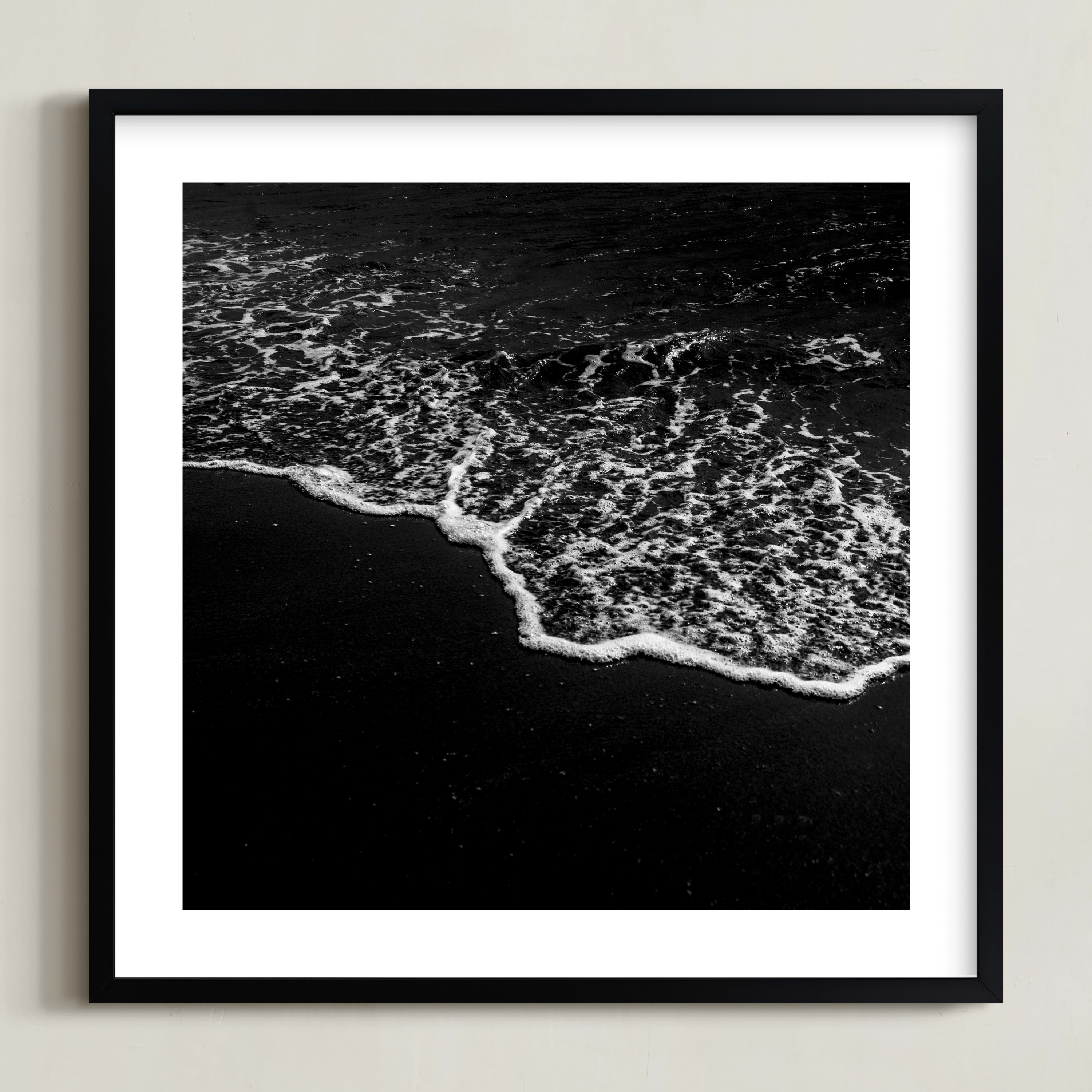 "Obsidian Tide 2" - Photography Limited Edition Art Print by Kamala Nahas. | Minted