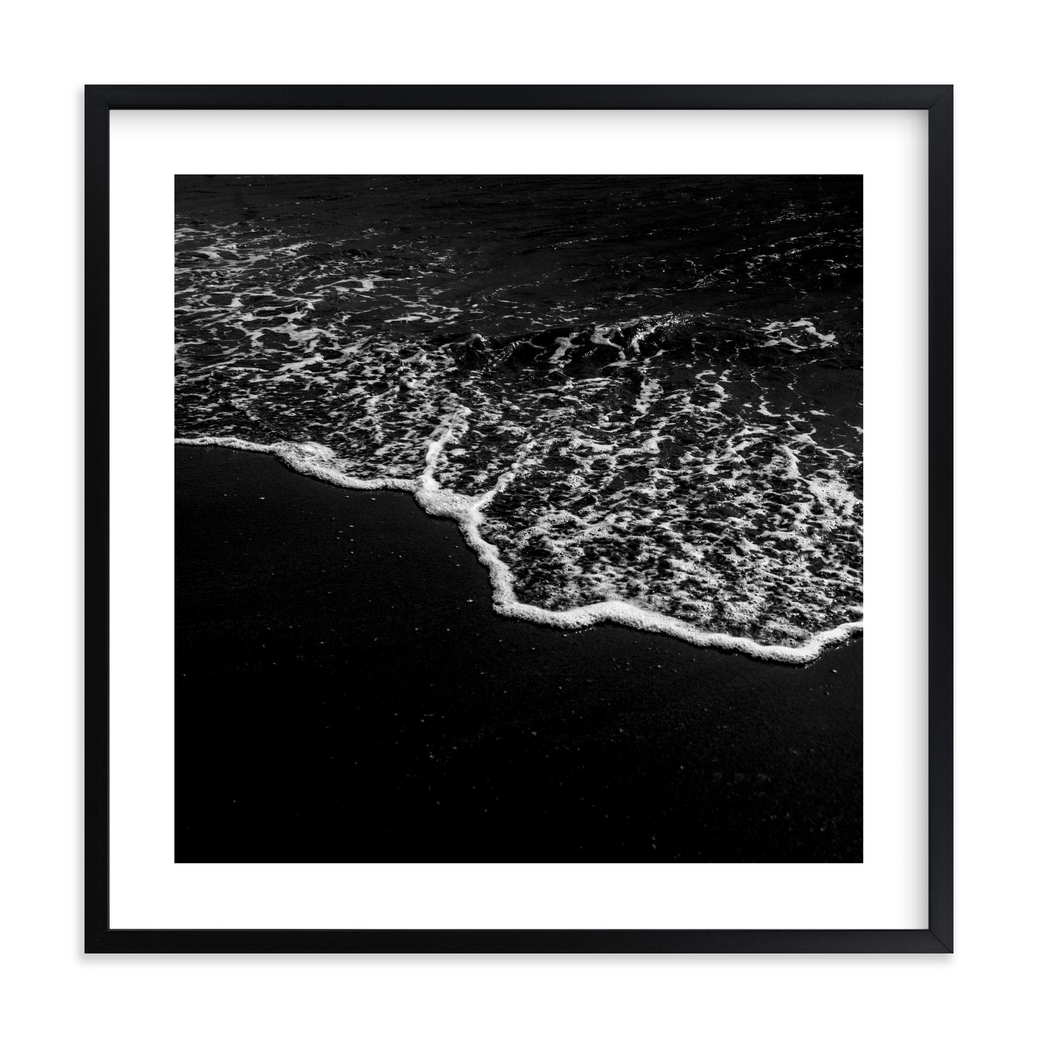 "Obsidian Tide 2" - Photography Limited Edition Art Print by Kamala Nahas. | Minted