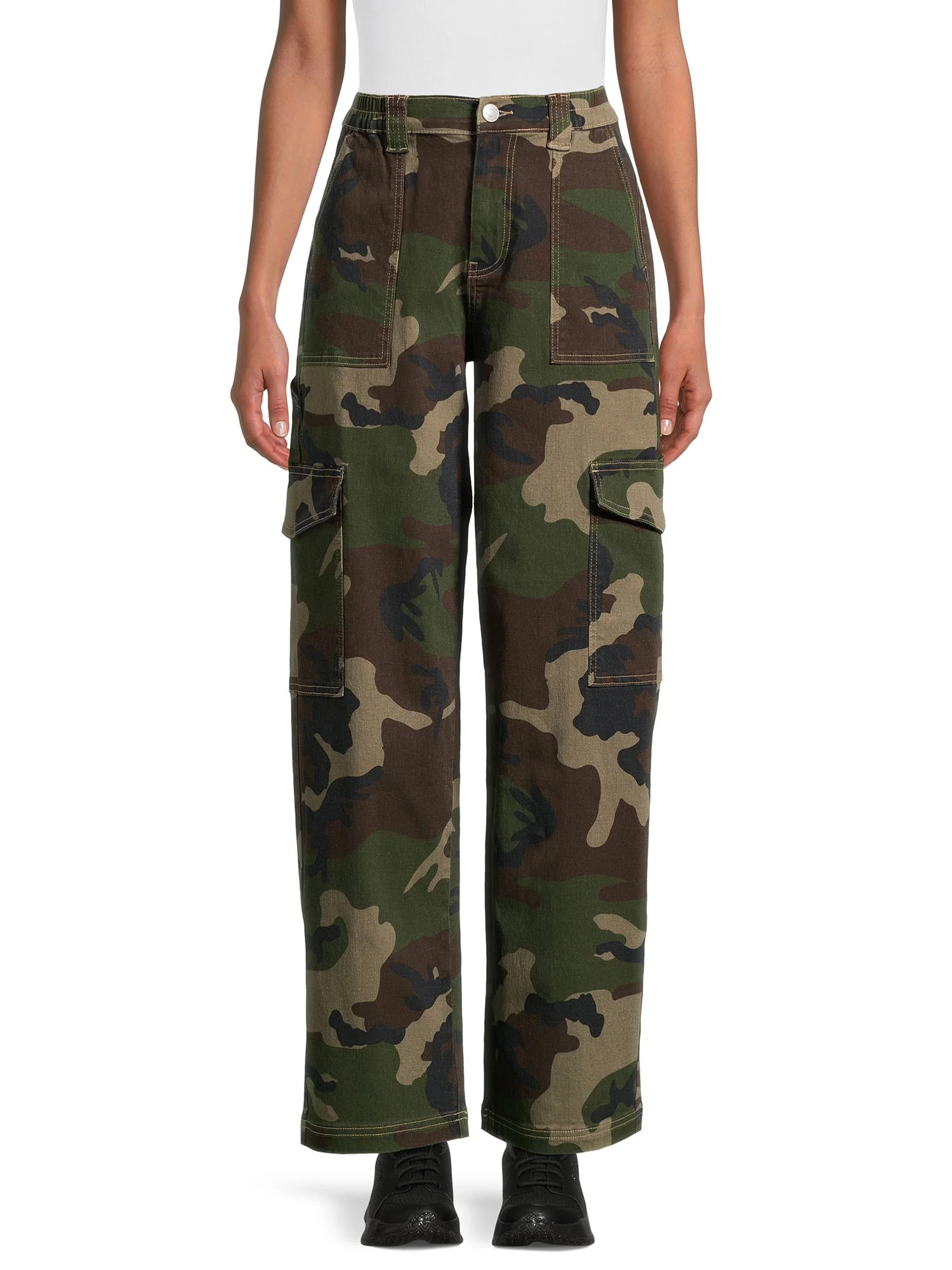 Madden NYC Juniors Skater Cargo Pants, 29" Inseam, Sizes XS-3XL | Walmart (US)