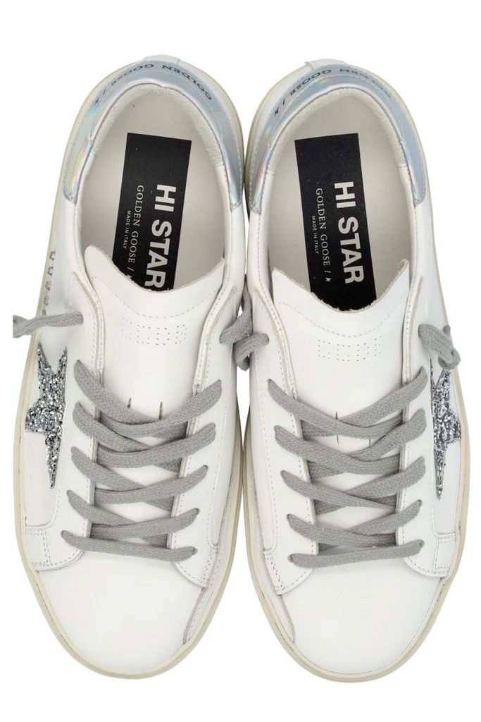 Golden Goose Deluxe Brand Star Patch Low Top Sneakers | Cettire Global