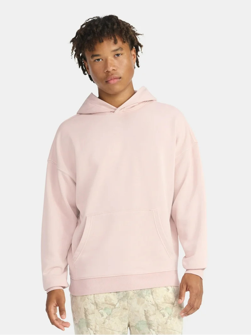 No Boundaries Oversized Hoodie with Long Sleeves, Men's & Big Men's | Walmart (US)