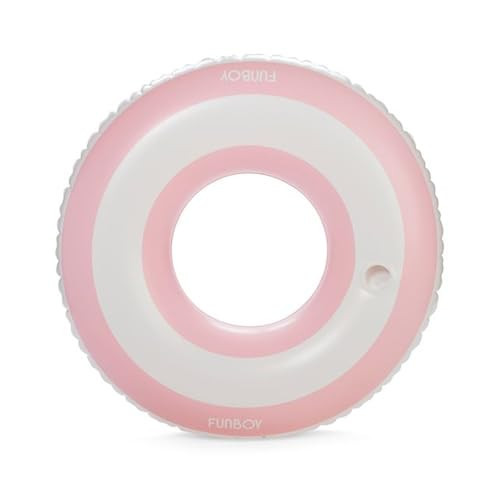 FUNBOY Giant Pink Ring 48'' Tube Float, with Integrated Cup Holder, Perfect for a Summer Pool Party, Large | Amazon (US)