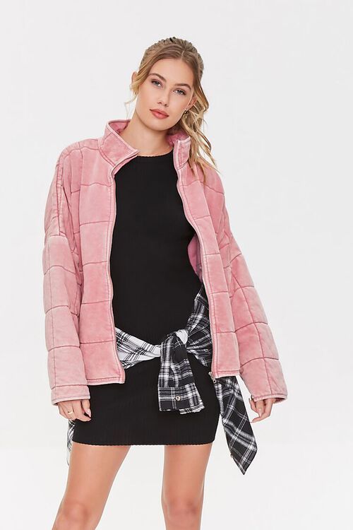 Quilted Zip-Up Jacket | Forever 21 | Forever 21 (US)