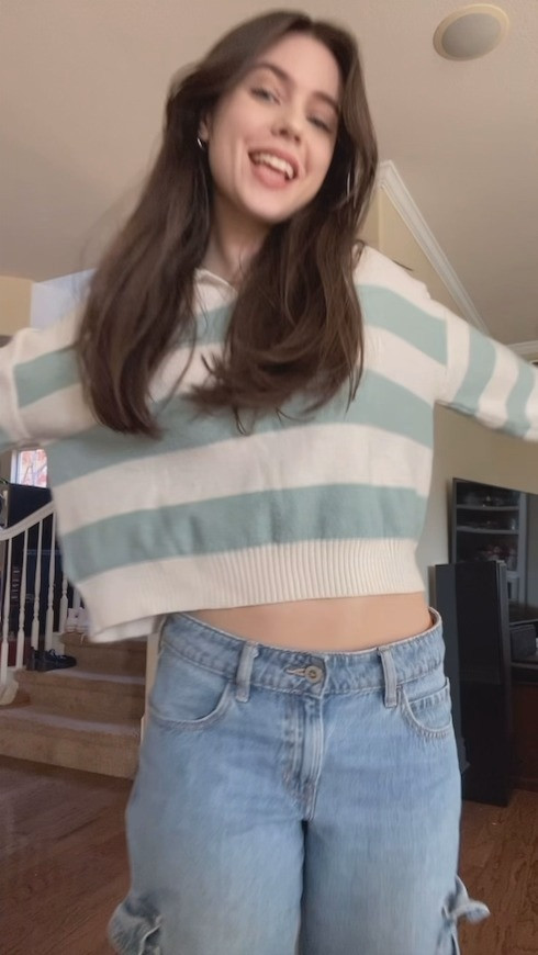 Casual baggy outfit! 

Everything is true to size.

Baggy jeans / baggy jeans outfit / baggy pants / low rise baggy jeans outfits / College outfits / college fashion / college class outfits / high school outfits / Hollister jeans / Hollister / trendy outfits / trending shoes / trending sneakers / adidas gazelle bold sneakers / cargo jeans outfits / striped sweater outfits / sweater outfits 

 #LTKSeasonal #LTKU #LTKFindsUnder50