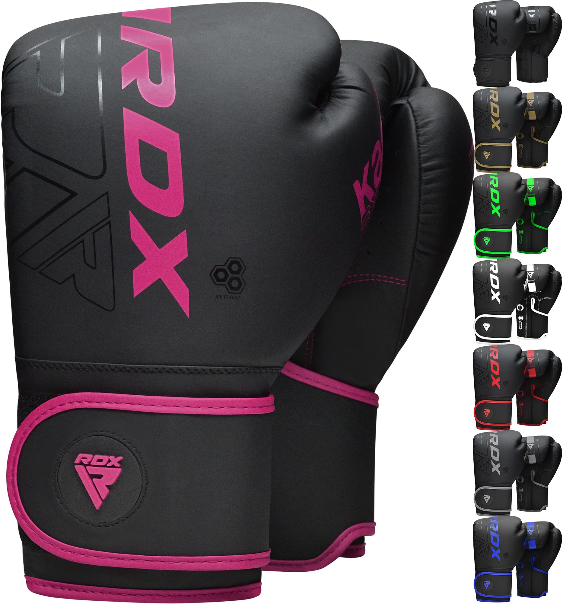 RDX Boxing Gloves, Pro Training Sparring, Maya Hide Leather, Muay Thai MMA Kickboxing, Men Women ... | Amazon (US)