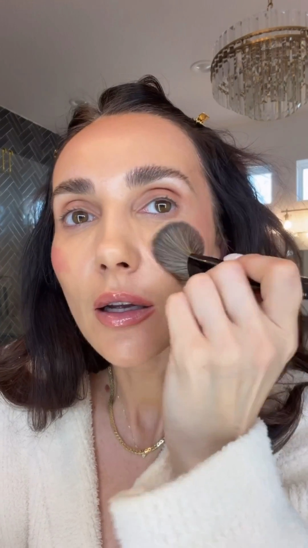 The most elite blush combo- must try. Mature-skin friendly, looks natural and glowy. Does not emphasize fine lines or wrinkles.  Blush in chouchette and highlighter in 11 (this shade keeps selling out ; so I’m linking it to two retailers. Also number  5 in this highlighter is nearly identical) 

#LTKOver40 #LTKBeauty