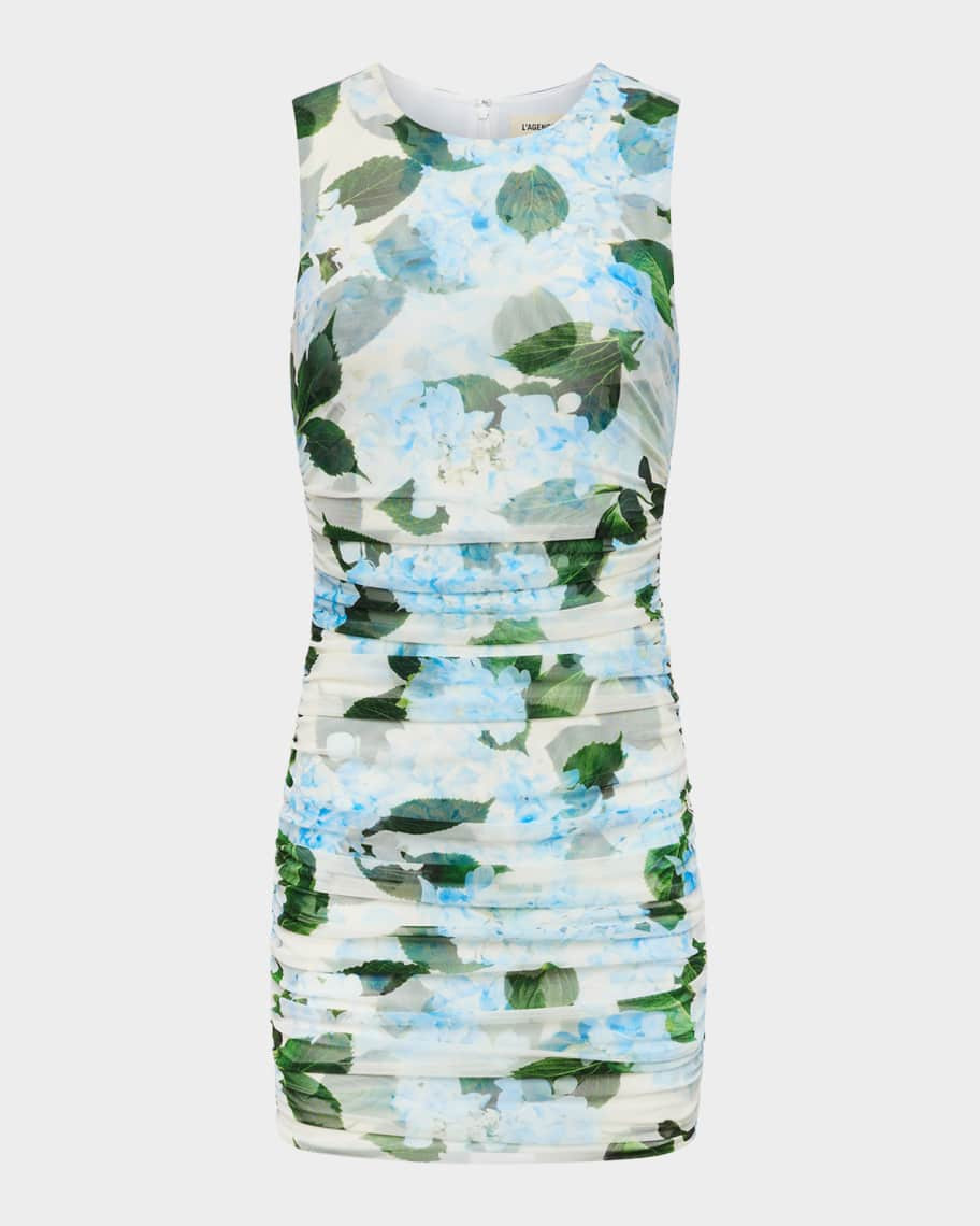 Sallie Sleeveless Mini Dress | Neiman Marcus