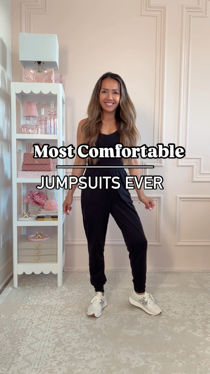 The most comfortable jumpsuits ever! Petite friendly and on sale! 

Use code: FALL20LTK to get 20% off everything!

Wearing size XXS 

#LTKVideo #LTKFallSale #LTKFindsUnder50