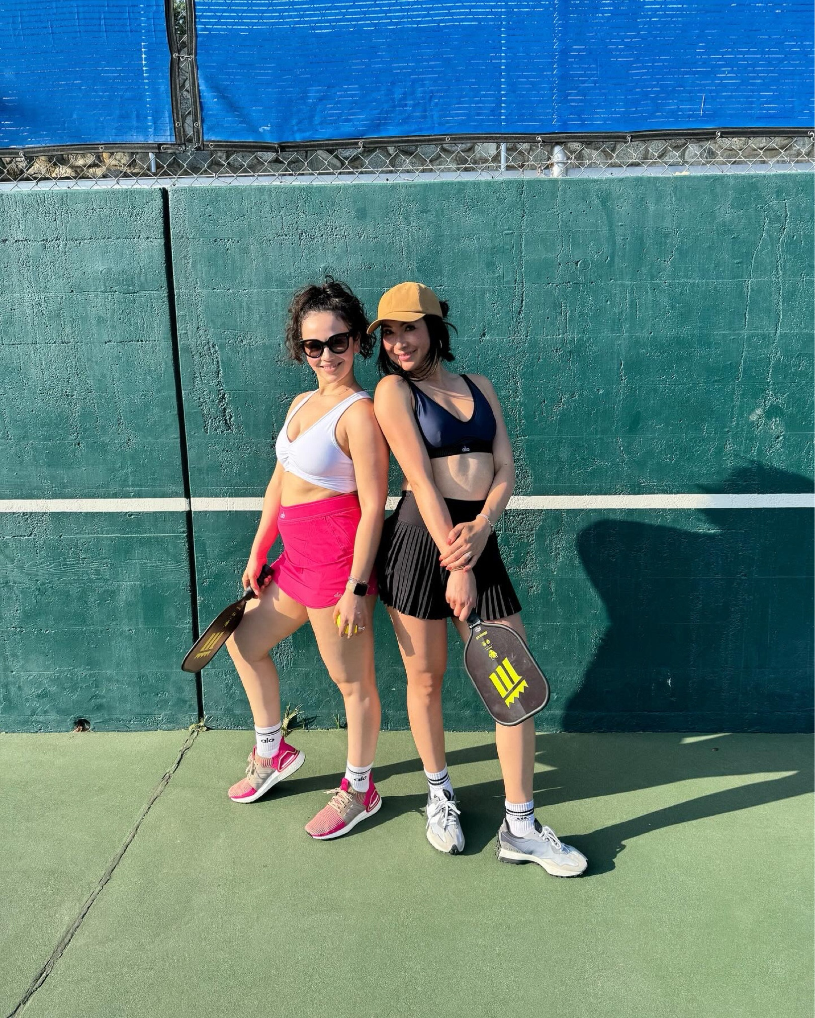 Pickleball fit 🏓 Also this skirt has become my new favorite for on and off the court. 

#LTKFitness