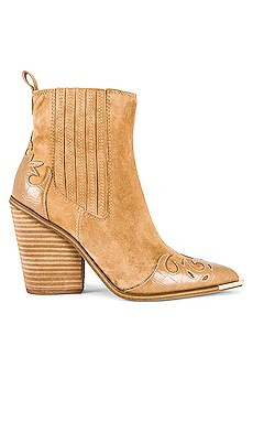 Steve Madden Trim Bootie in Tan Multi from Revolve.com | Revolve Clothing (Global)