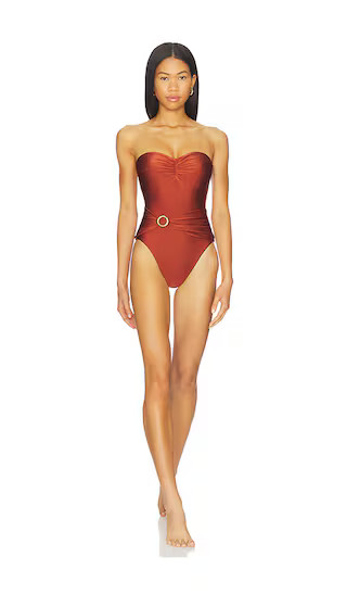 Jordi One Piece in Russet | Revolve Clothing (Global)