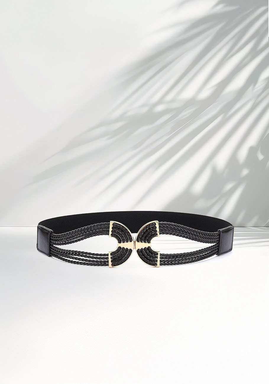 symmetrical buckle waist belt | Lascana