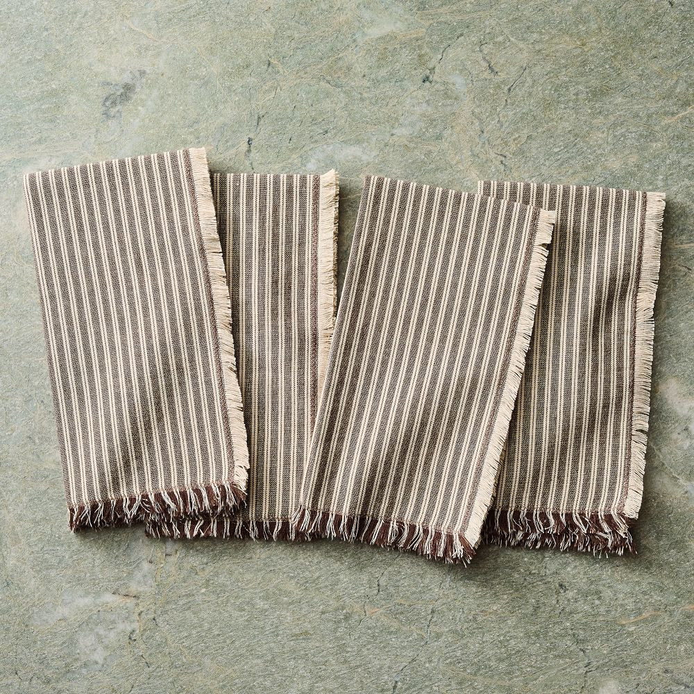 Sadie Stripe Napkin Sets | West Elm (US)