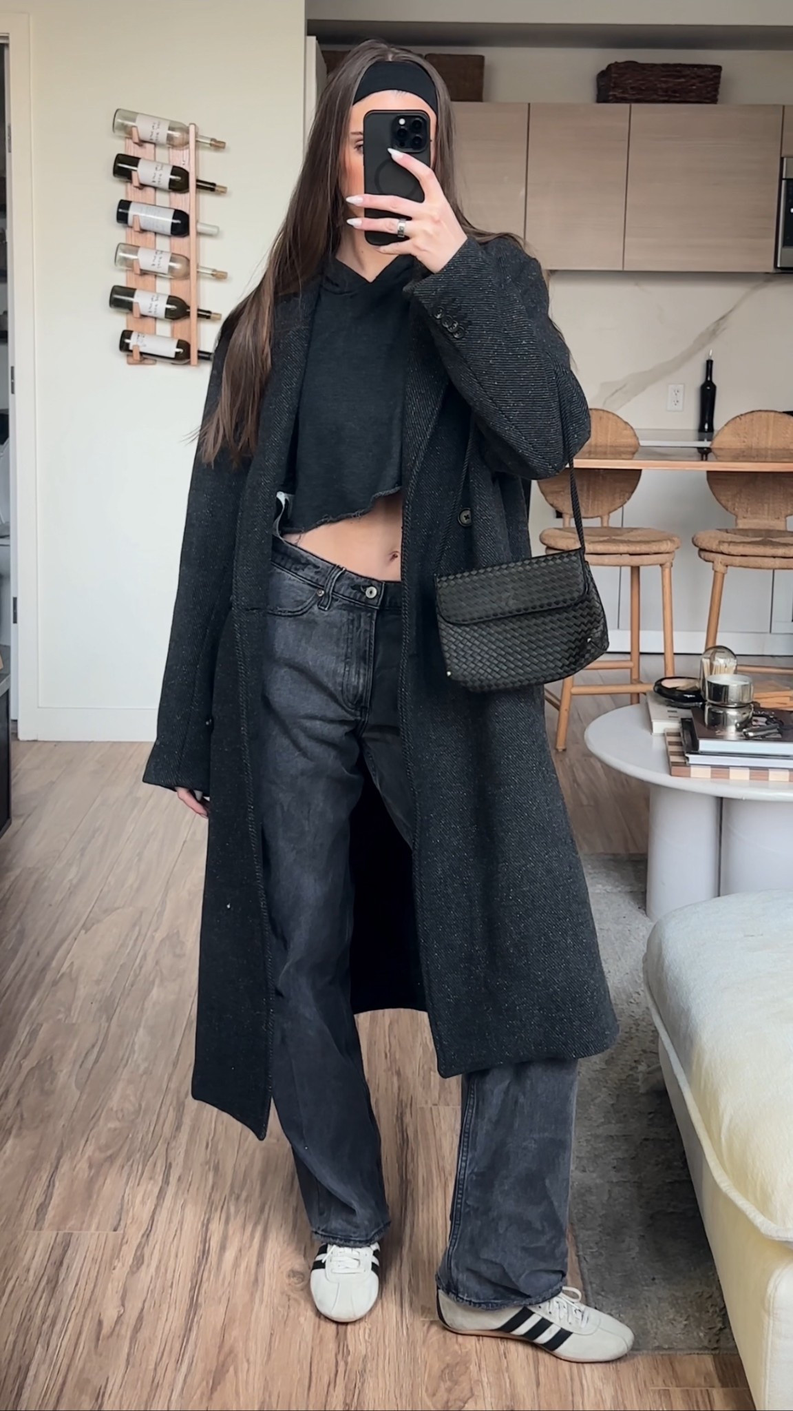 love wearing my boyfriend’s wool coat 

#LTKdayinmylife #LTKootd #LTKgrwm