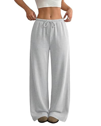 JEKAOYI Wide Leg Sweatpants for Women High Waisted Baggy Sweat Track Pants Drawstring Casual Loun... | Amazon (US)