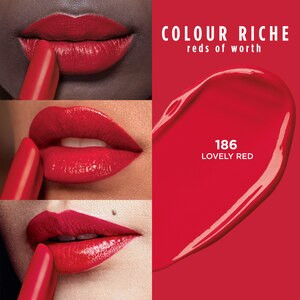 L'Oreal Paris Colour Riche Reds of Worth Satin Lipstick with Intense Color, Lovely Red | CVS Health