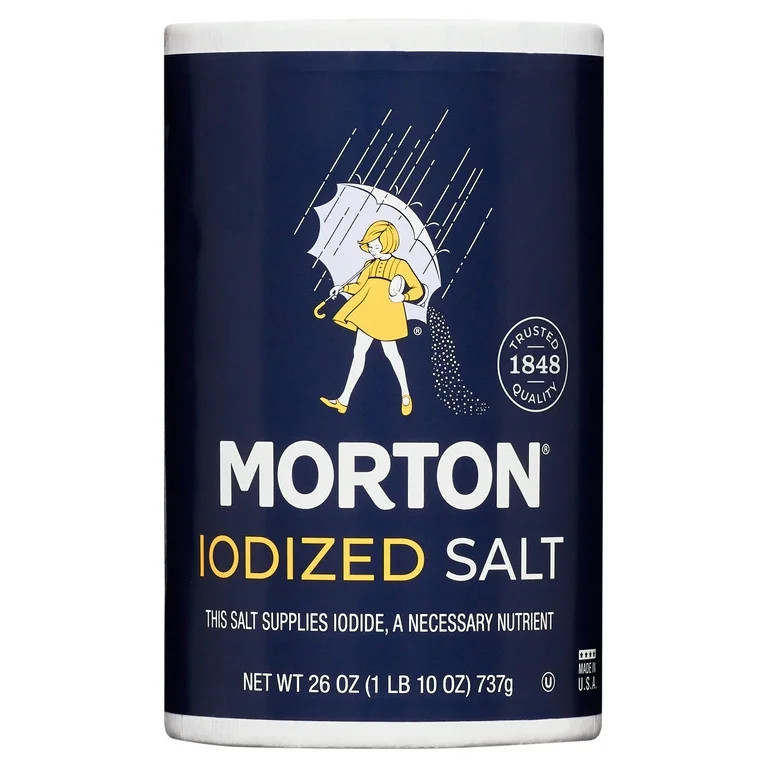 Morton Salt, Iodized, 26 Ounce - Walmart.com | Walmart (US)
