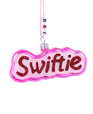 Cody Foster & Co. Swiftie Glass Ornament - Macy's | Macy's