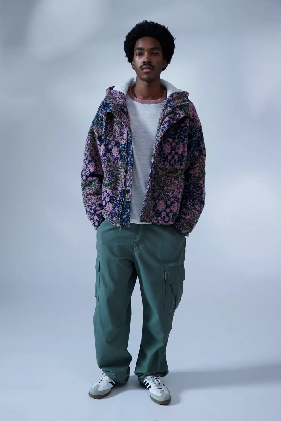 BDG River Jacquard Hooded Jacket | Urban Outfitters (US and RoW)