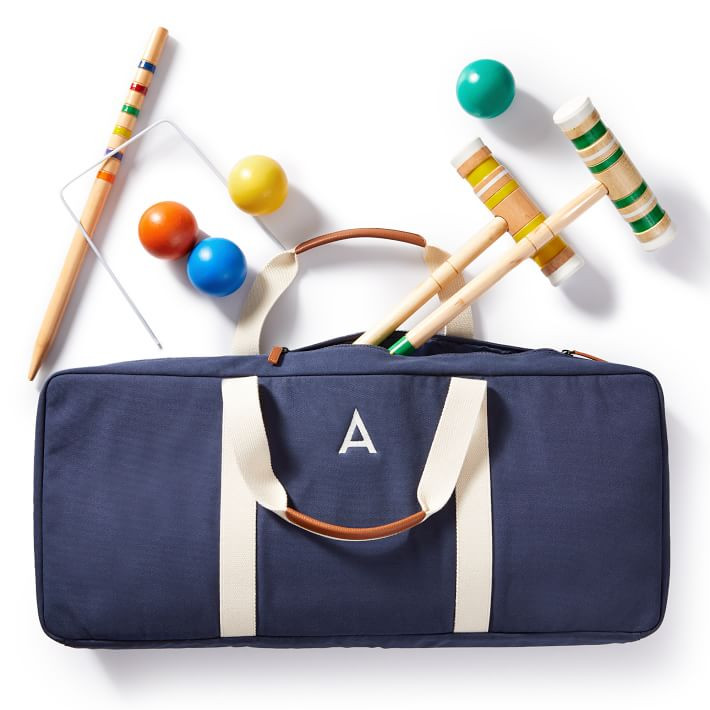 Croquet Game Set, Navy | Mark and Graham